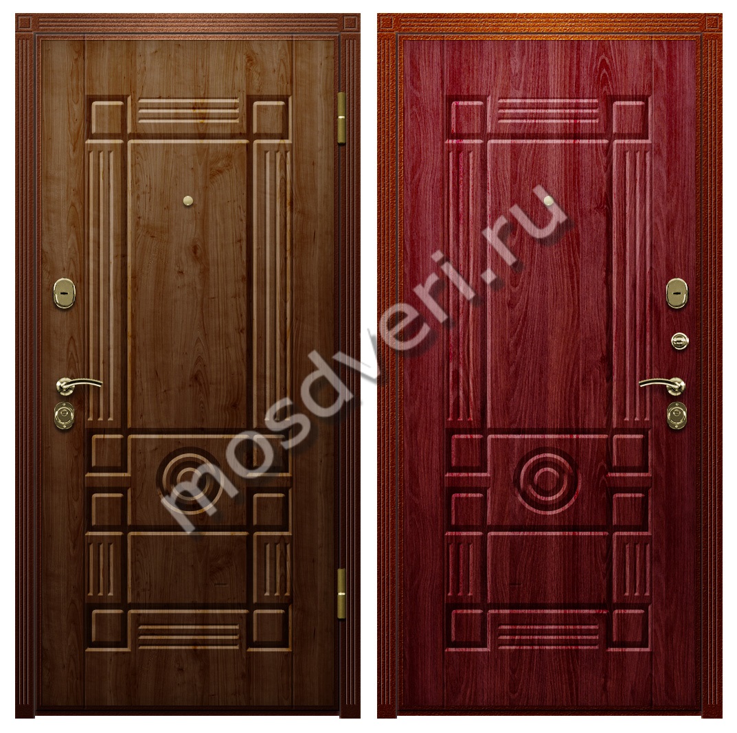 Металлическая дверь в квартиру из МДФ - купить от производителя Мосдвери Металлическая дверь в квартиру из МДФ