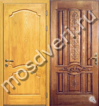 Элитная стальная дверь с шумоизоляцией с отделкой массивом с двух сторон - купить от производителя Мосдвери Элитная стальная дверь с шумоизоляцией с отделкой массивом с двух сторон